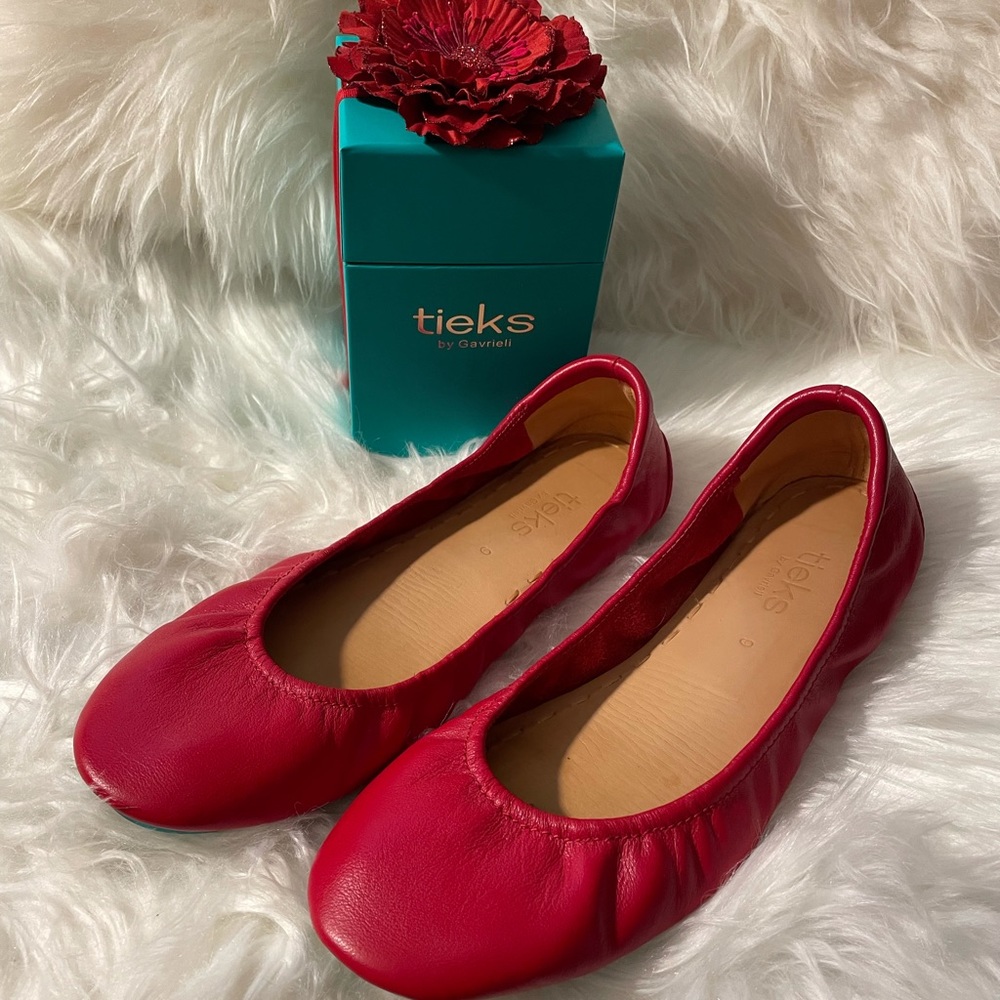 True Love Red Tieks 9